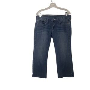LUCKY BRAND Classic Rider Crop Denim Jeans Size 10/30